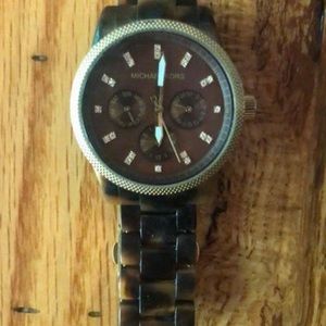 Michael Kors Tortoiseshell Watch